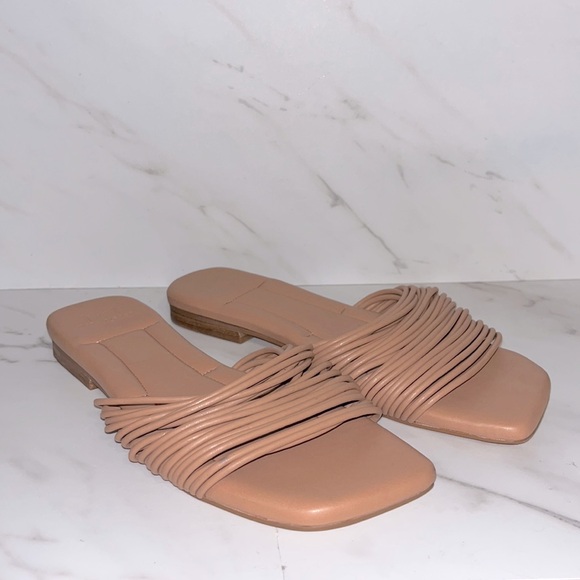 Marc Fisher Shoes - Marc fisher Maddie strappy flat slide 7.5